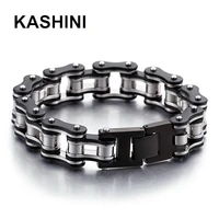 mens chain bracelets bangles biker bicycle motorcycle chain link bracelets for men punk couple 316lstainless steel jewelry