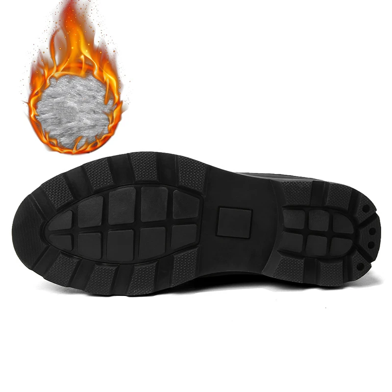 BACKCAMEL/Новинка 2018 года мужские ботинки с плюшевой подкладкой теплая хлопковая