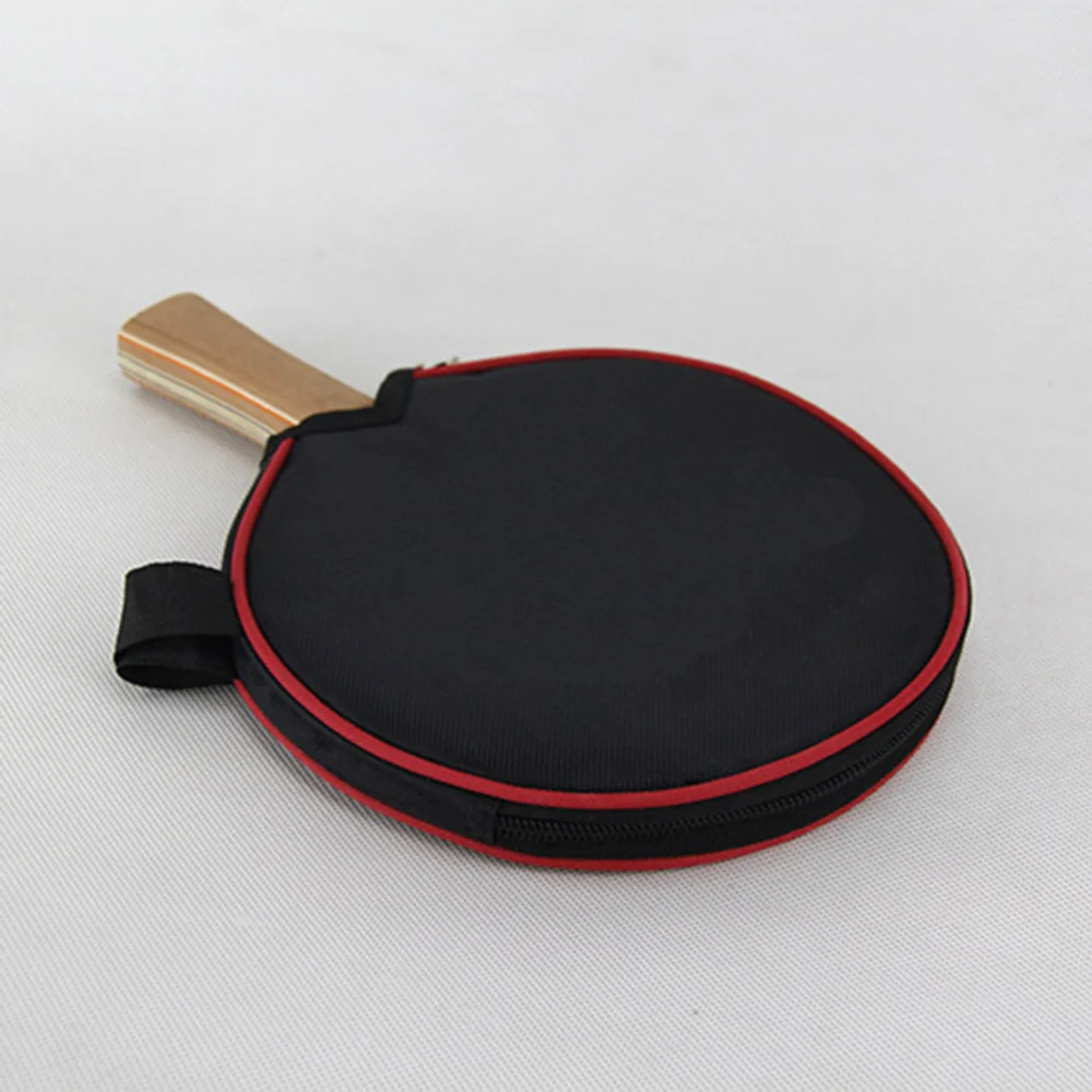 

Table Tennis Racket Bat Pong Paddle with Bag Racket Case for Sport Game (Red)