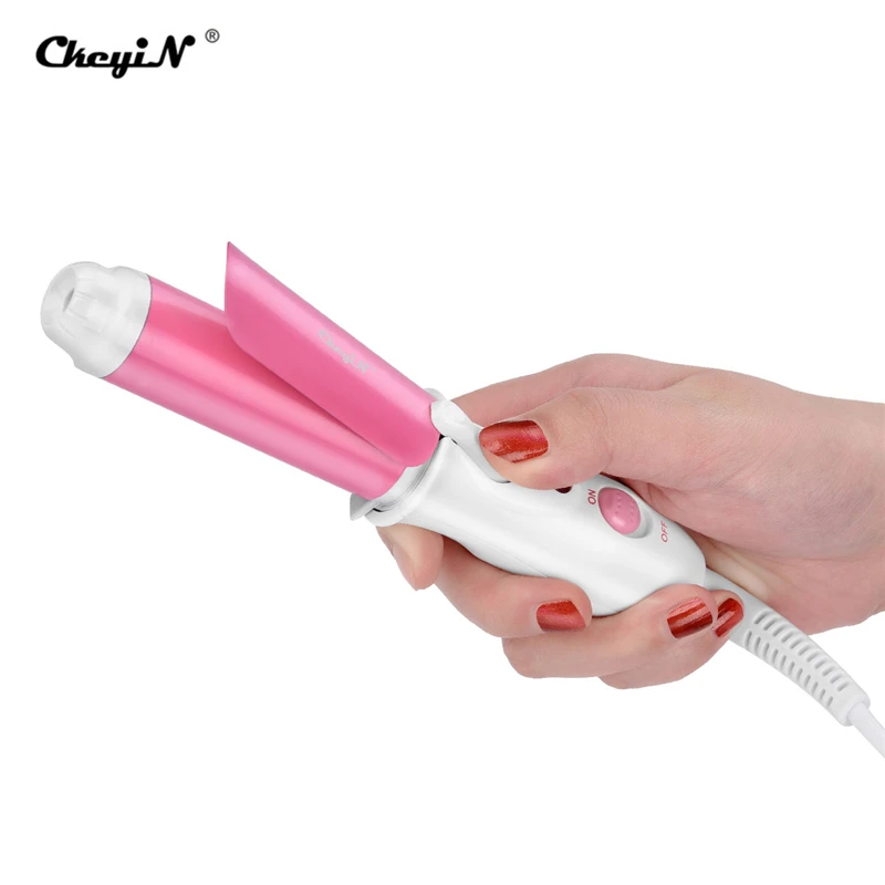 Электрические мини щипцы для завивки волос волшебные палочка гофрированные