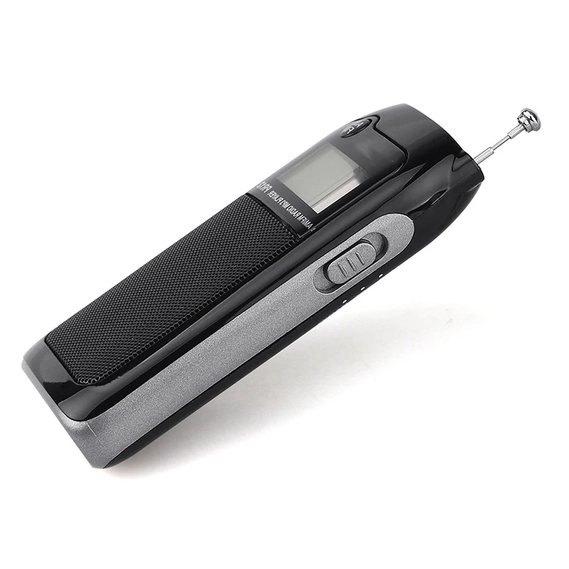 Мини карманное радио mp3-плеер FM цифровой аудио приемник 9 кГц 10 с перезаряжаемой