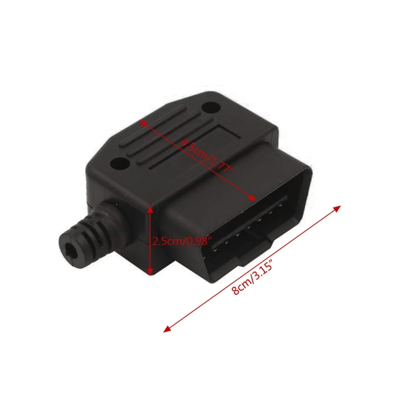 Автомобильный 16-контактный разъем OBD2 универсальный адаптер автомобильного
