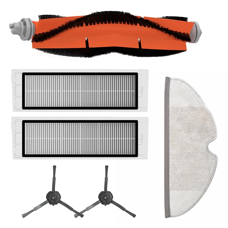 

Side Main Brush Filters Rag Mop for XIAOMI Mijia 1nd 2nd Mi home Roborock S50 S55 S5 1S