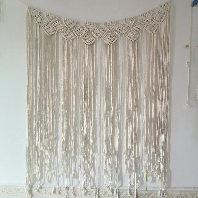 

Northern European-Style Decorative Woven Tapestry Hand-Woven Home Decoration Background Wall Bohemian Wedding Location