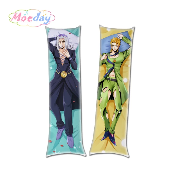 1 Сентября JoJo невероятное приключение Dakimakura Джонни джостар& Jotaro Kujo и Нориаки Kakyoin dio brando длинная подушка для объятий - Цвет: 1