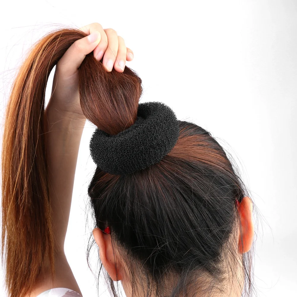 

3Pcs Size S/M/L Women Lady Donut Hair Ring Bun Accessories Styling Tool Hair Accessories