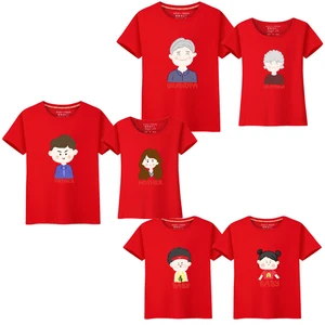 Family Tree Matching Clothes Papa Mama And Baby Clothing Mother And Daughter Outfits Father Son T-Shirts Suits Family Look