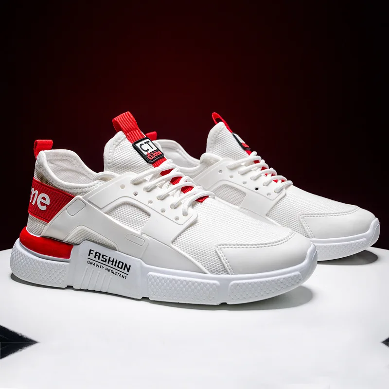 SONDR Мужская обувь летняя новая повседневная спортивная на плоской подошве белые