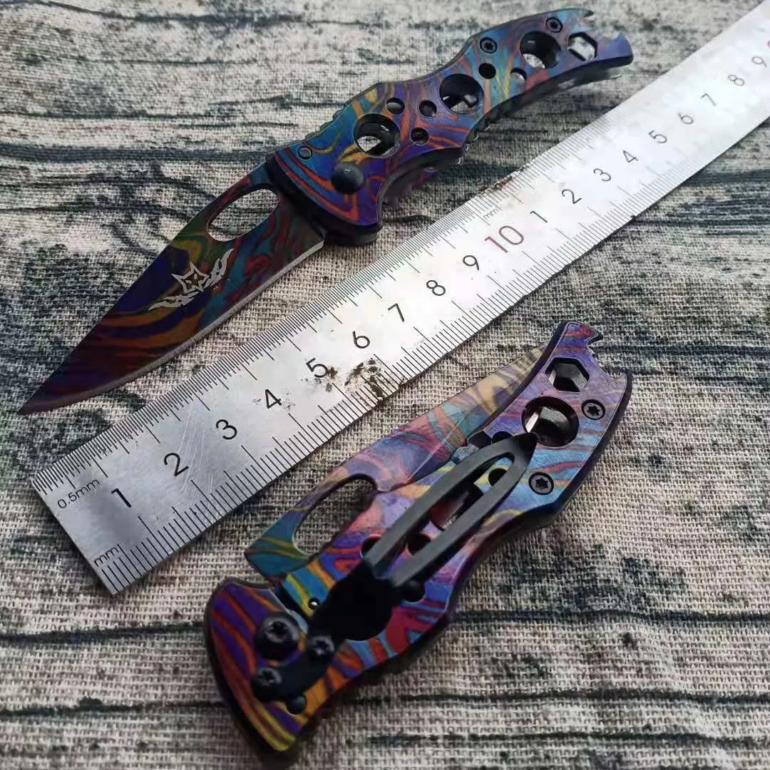 Цветной карманный мини-нож уличный нож для фруктов самообороны оборудование