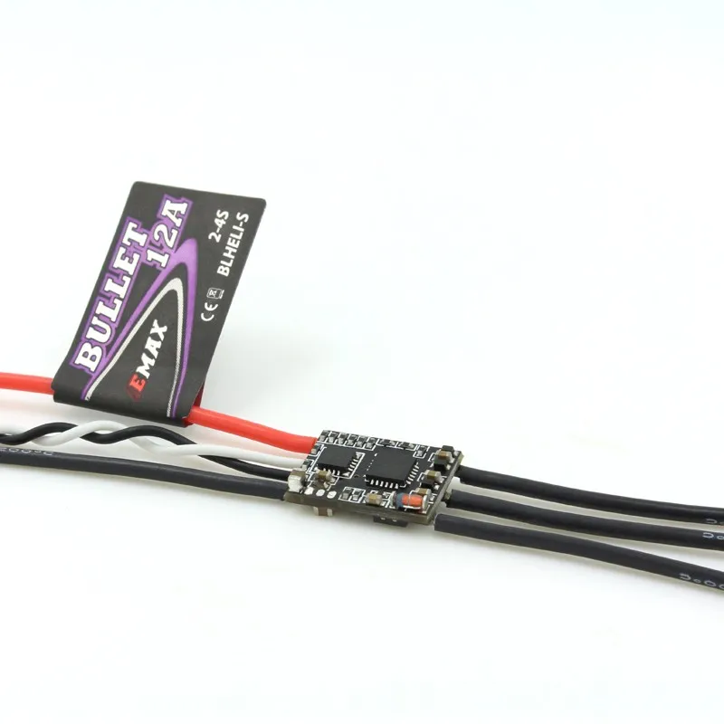 4 шт./лот EMAX Оригинальный Новый BLHeli S DSHOT Bullet FPV ESC 6A 12A 15A 20A 30A 35A s контроллер