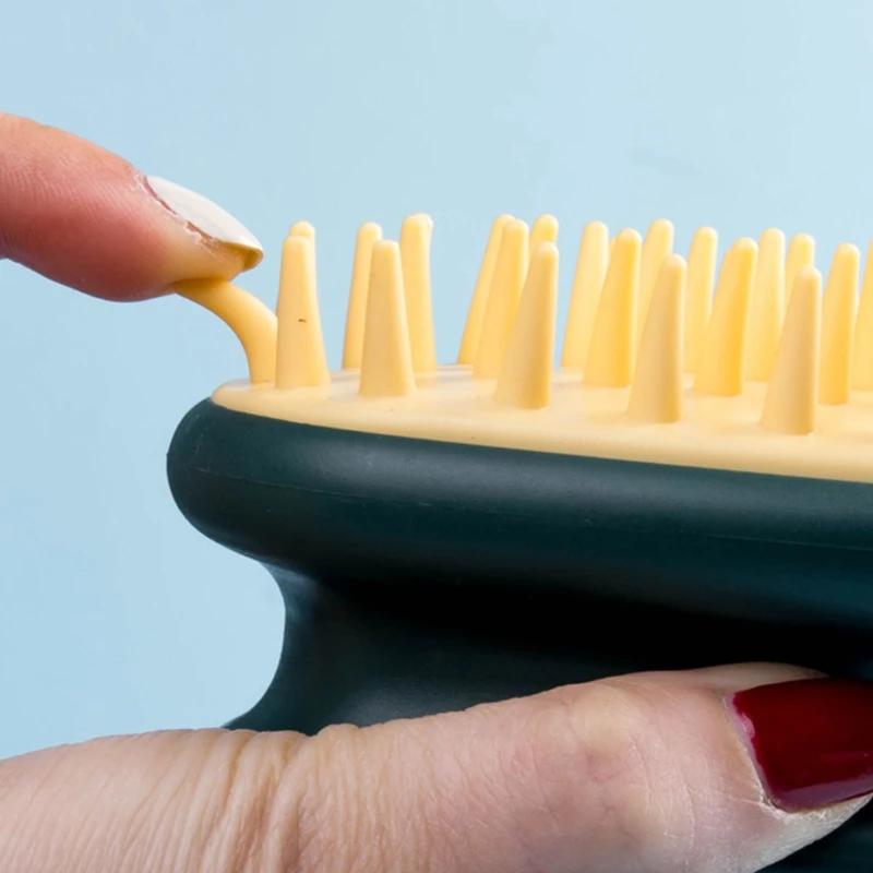 

Scalp Massager Shampoo Brush Waterproof Soft Silicone Hair Scalp Brush Massager for Hair Clean and Head Relax