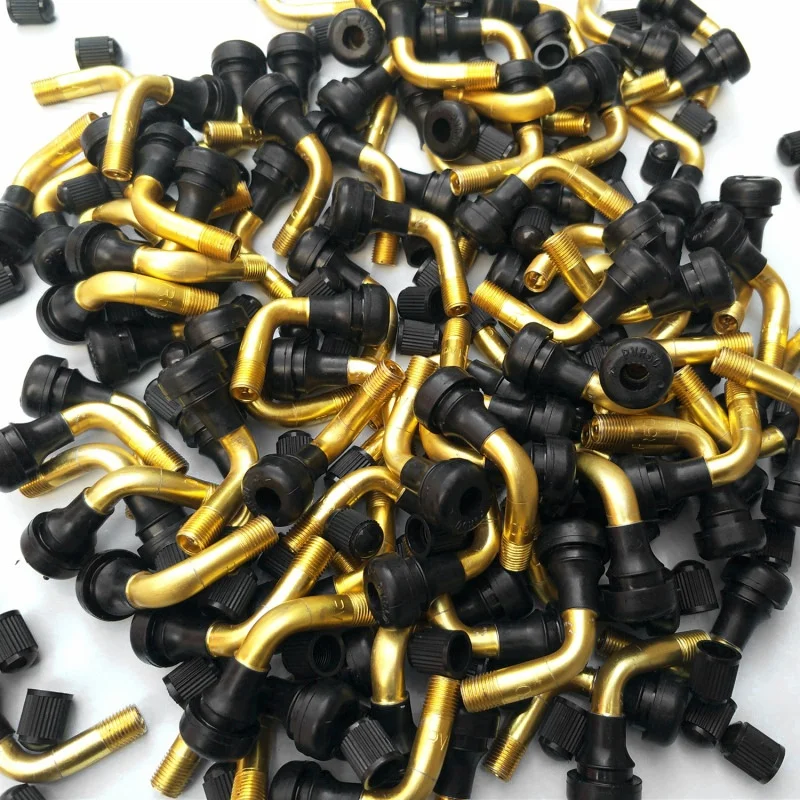 4 шт. клапаны для шин шток правый угол оснастки Резина 90 градусов Латунь