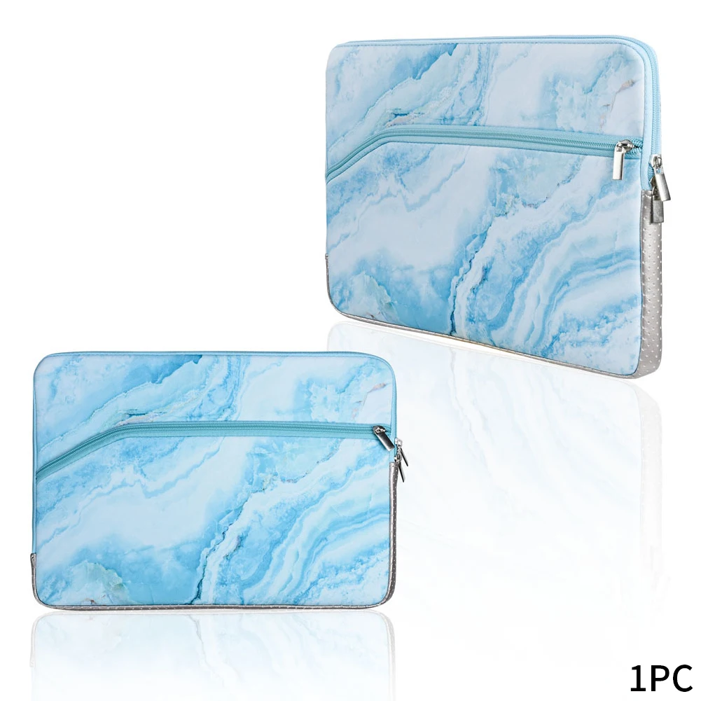 Противоударная сумка для ноутбука планшет портативный Marbling практичный неопрен