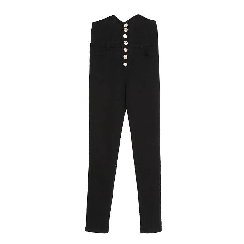 

Fashion women's leggings spring and autumn high stretch black leggings outer wear high waist slim tight pencil pants