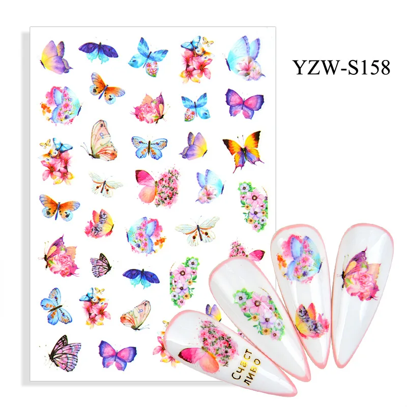 

3d-наклейки в виде бабочек и насекомых