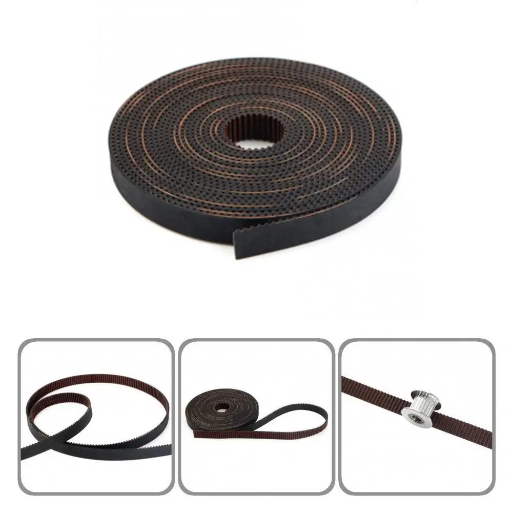 

3D Printer Parts Helpful 3D Printer Accessories Timing Belt Black Timing Belt