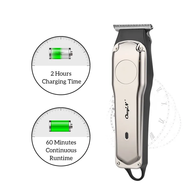 

CkeyiN Cordless Hair Trimmer Electric Hair Clipper Professional Barber for Men Kids Haircut Mower Machine Hair Cutting Tool