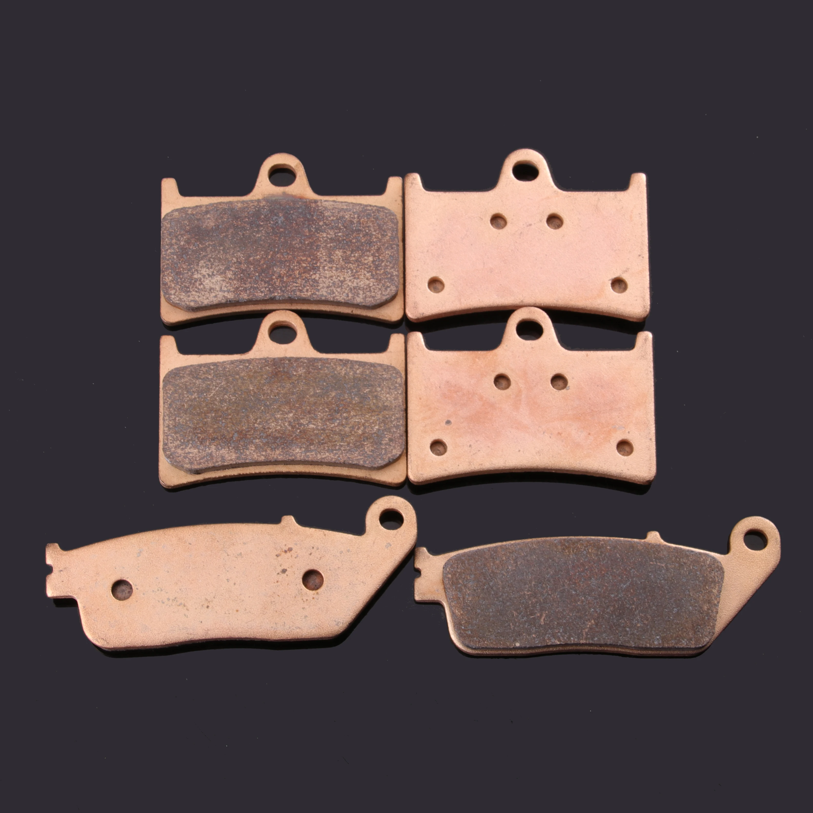 Motorcycle Metal Sintering Front And Rear Brake Pads For Yamaha MT01 MT-01 (1670cc) (4 piston caliper) 2005 - 2006 MT 01 05 - 06