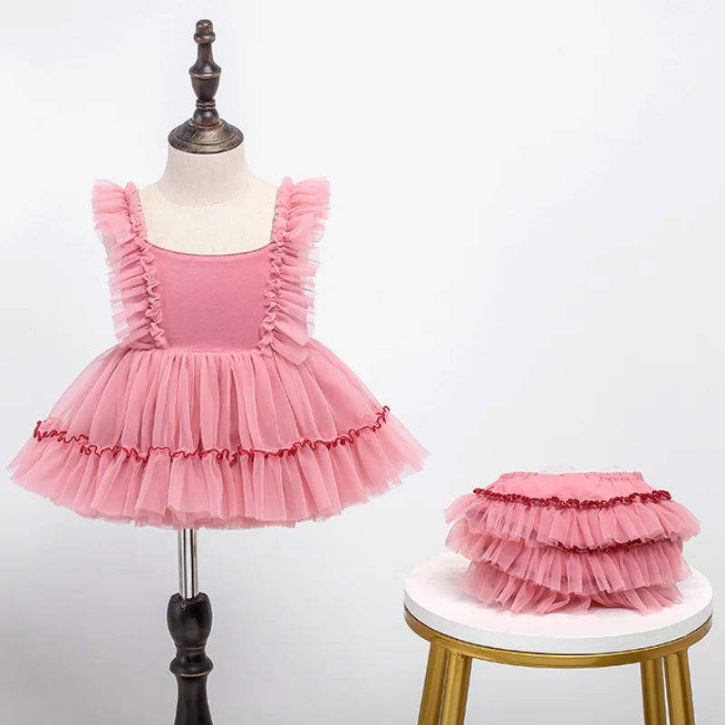 

Tutu Skirt For Baby Girl Pink Princess Ball Gown Wedding Dressess Baptism Baby Girl Dress Spanish Baby Tutu Skirt High Quality