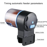 smart automatic fish feeder for aquarium fish bowl electrical timer feeder food feeding large capacity fish feeder tool