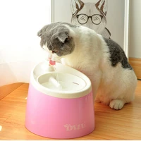 2021 new pet automatic circulation drinking fountains cat drinking fountains pet dog water dispenser pink blue water bowl 220v
