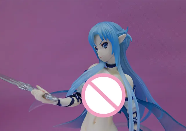 

Sword Art Online Yuuki Asuna 1/6 anime girl figure naked anime figures