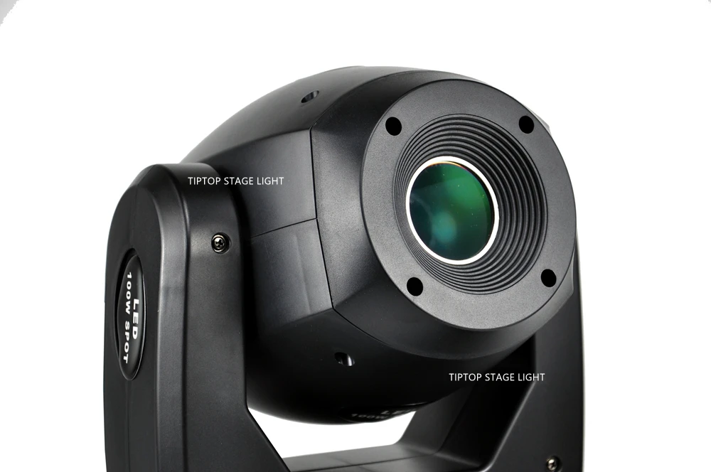 Gigertop TP-L606B 100W Светодиодный прожектор движушийся головной светильник уплотненный Размеры высокое Мощность DMX 13 Каналы 3 фасеток луч Спот сценическое освещение