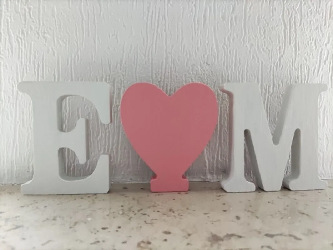 

1pc 10cm Wooden Letters Alphabet Name Design Art Crafts Standing DIY Word Letter Birthday Party Wedding Home Decor 3.94 Inches