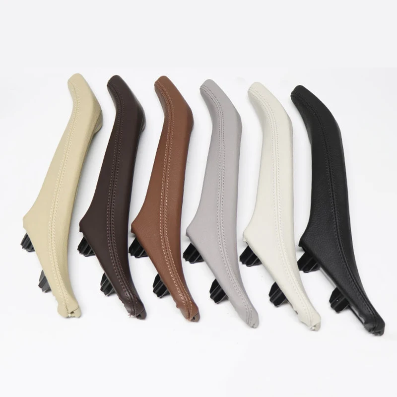 Новая Автомобильная внутренняя дверная ручка из искусственной кожи панель