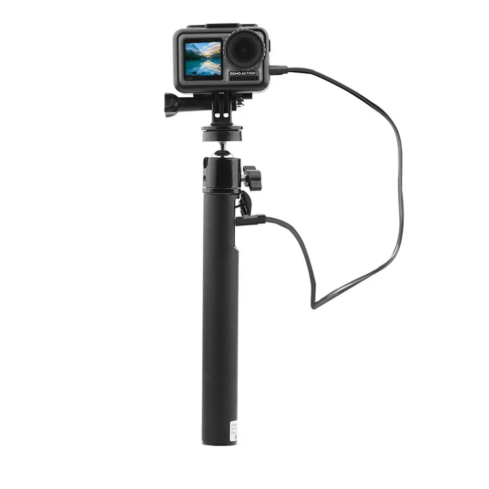 Для DJI Osmo экшн камеры ручной внешний аккумулятор батарея селфи палка рукоятка