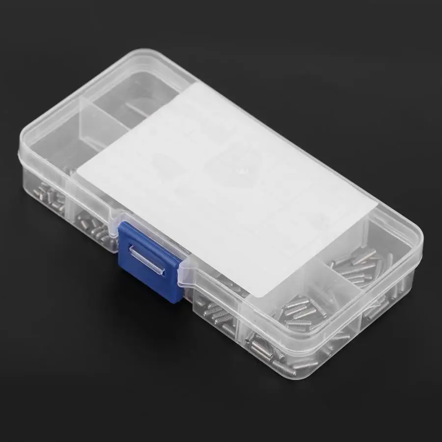 212 шт. установочные винты из нержавеющей стали M2 5 Стыковая Внутренняя