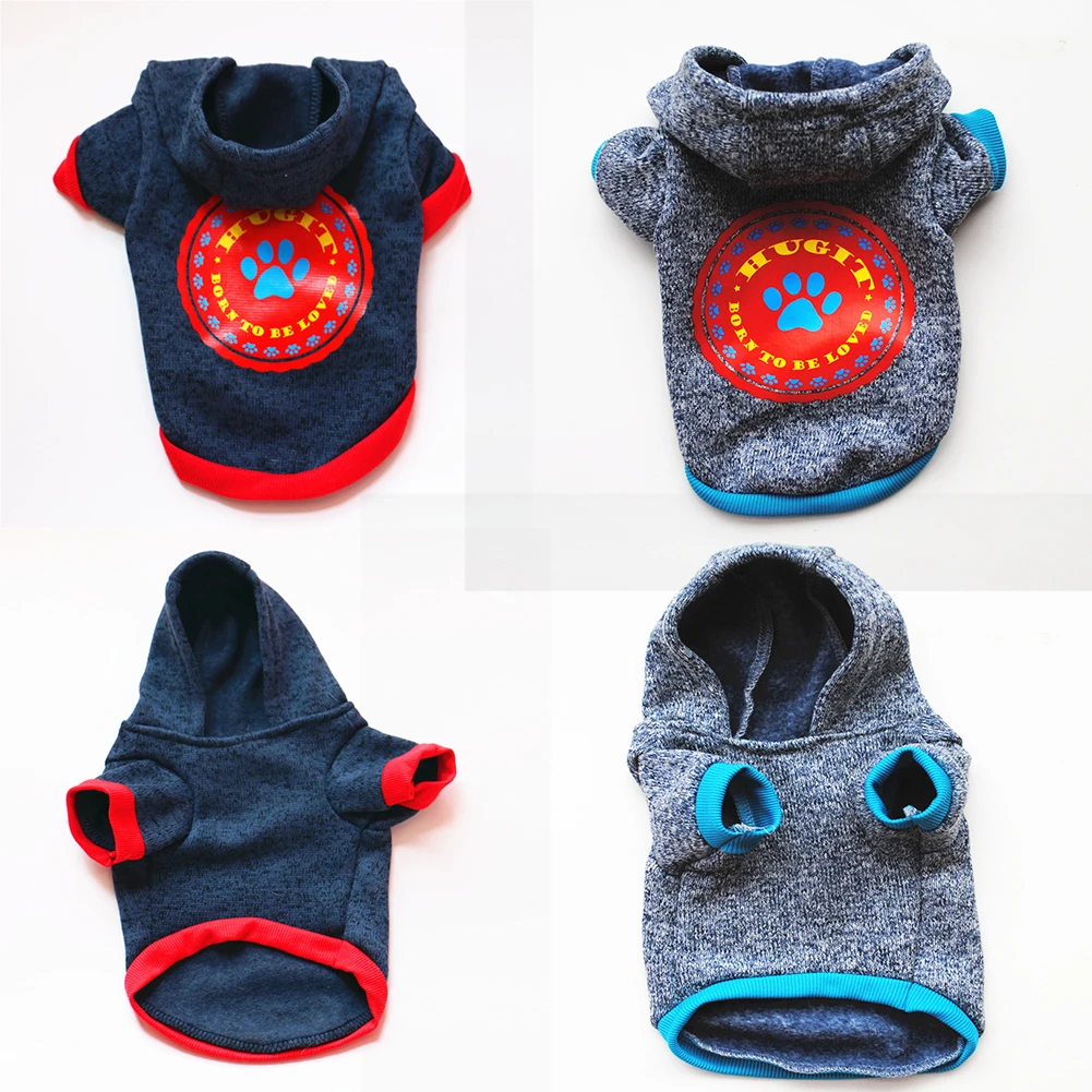 

Puppy Clothes Autumn Winter Warm Wool Fleece Sweater Coat Hoodie Jacket Chihuahua Teddy Schnauzer French Fighting Pet Clothes