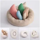 Реквизит для фотосъемки новорожденных круглое кольцо Подушка детский реквизит для фотосъемки фон корзина наполнитель фон для фотосъемки