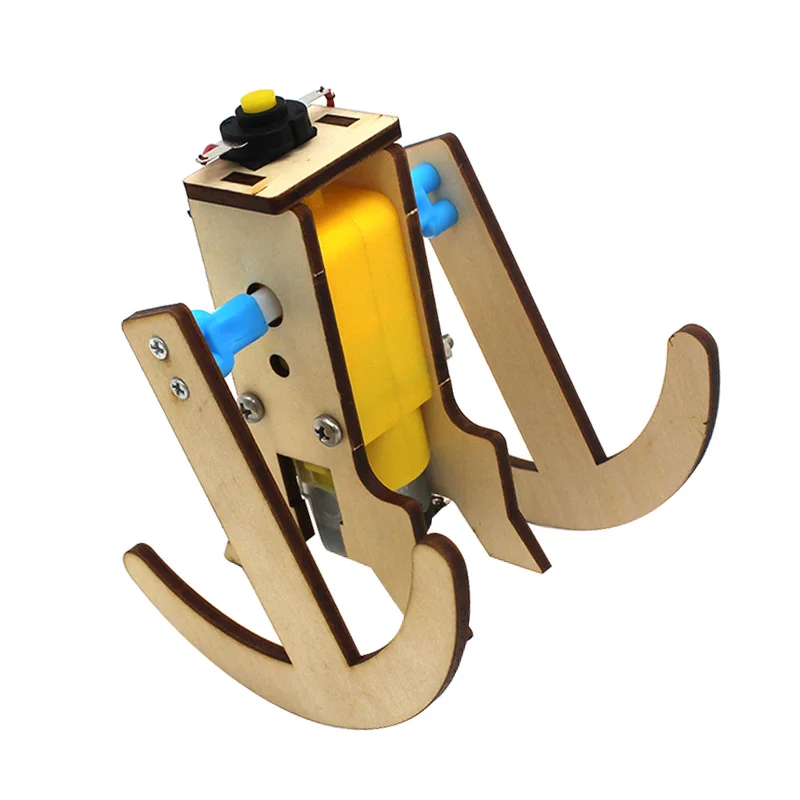 DIY Electric Flip Walking Robot Toy Model Kits Making Invention Scientific Experiment Science Mode |