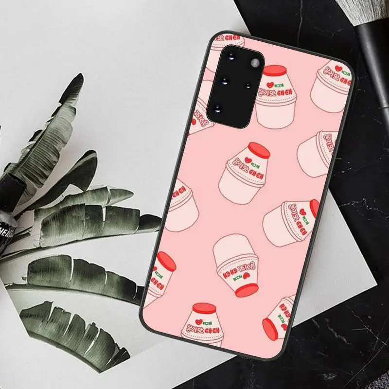NBDRUICAI Kawaii японский клубника молока пользовательские фото мягкий чехол для