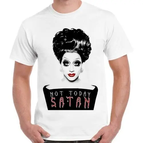 

Not Today Satan Bianca Del Pride LGBT Rupauk Drag Retro T Shirt 95