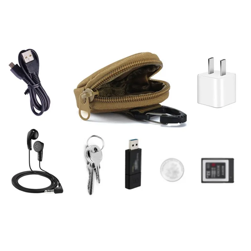 Портативная сумка для хранения армейские вентиляторы Открытый походный брелок