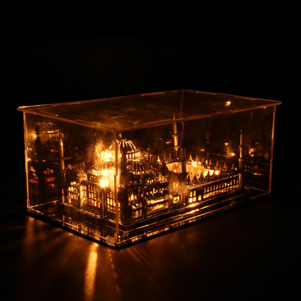 1: 680 Scale 3D металлическая статуя комплект для строительства художественное