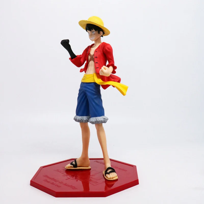 23 см цельная фигурка обезьянки д Луффи игрушка 20-я годовщина прыжок снаряжение