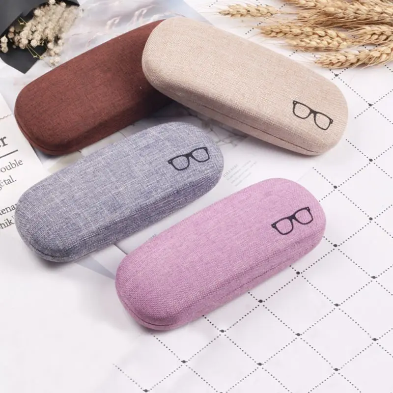 Футляр для очков с милым мультяшным рисунком Жесткий Чехол очки чтения хранения