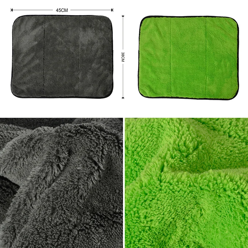 45 см х 38 Полотенце Для Мытья Авто По Уходу За Автомобилем Микрофибры Воск