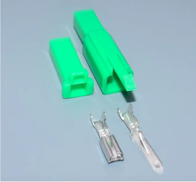 1000 компл. 2,8 мм 1pin Φ автомобильный разъем, мужской и женский с металлическим штифтом