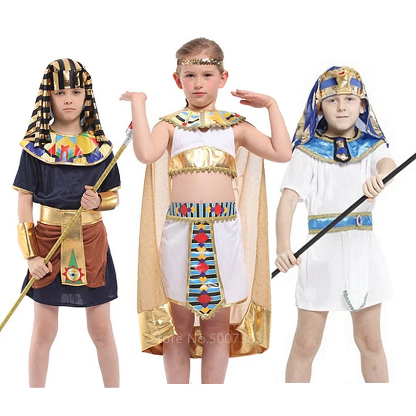 Детский костюм для Хэллоуина египетвечерние Фараон Клеопатра - купить по