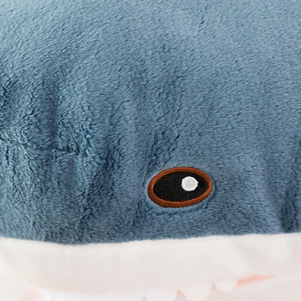 80 см Акула Мягкие игрушки для детей Новая креативная Кукла мультфильм kawaii