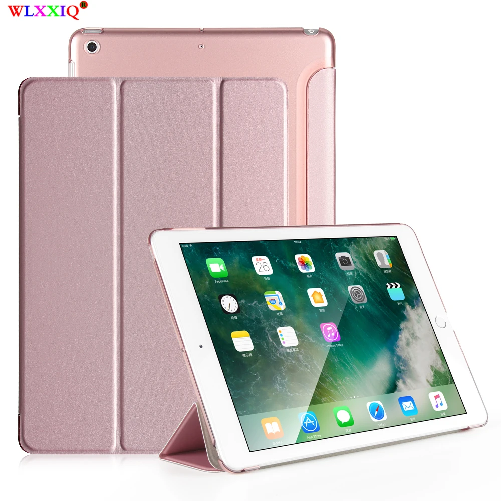 Ультратонкий Магнитный чехол для iPad 9,7, новинка, Air 1 2 A1822/A1893 A1474, умный чехол из искусственной кожи, Авто Режим сна/пробуждения