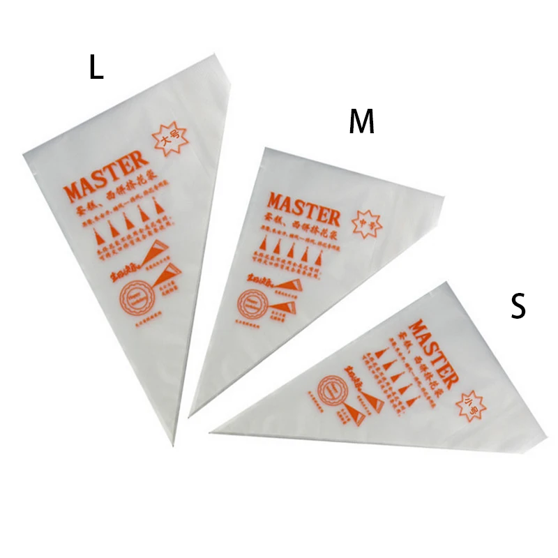 100 шт. одноразовые Кондитерские мешки сопла в виде цветов для капкейков десертов