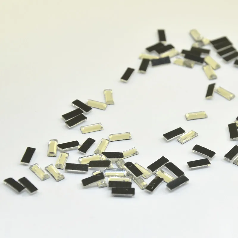 Сделай Сам прямоугольник горячей фиксации стеклянные стразы стекло для