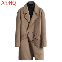 man jacket winter mens double sided wool fur coat male korean style jackets warm clothes mens 2021 hommes veste lxr999