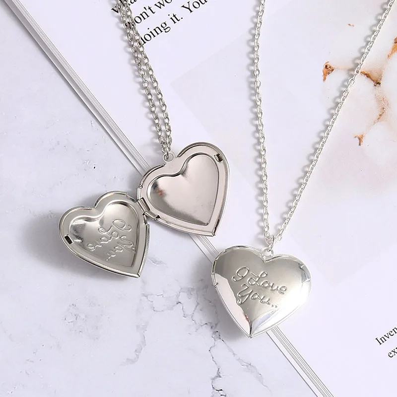 6 цветов я люблю тебя резная искусственная кожа секретное сообщение медальон