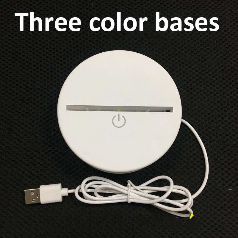 

USB Creative 3D Night Lamp Acrylic LED Desktop Night Light Holiday Gift Decorative Bedroom Table Lamp Christmas Decorative